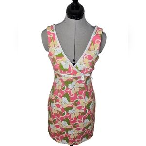 Retro Floral 50s Inspired Sheath Dress